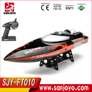 wholesale ! RC boats High speed racing boat FT010 hobby model 4CH 2.4g rc speed boats